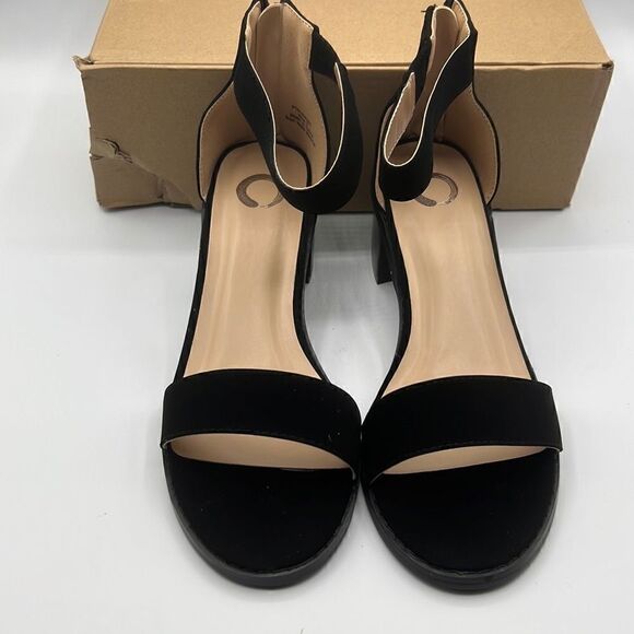 Journee Collection Black Percy size 8 - Picture 2 of 6